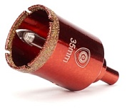 ЕК-088 Алмазная коронка с центрирующим сверлом по керамограниту 20 мм